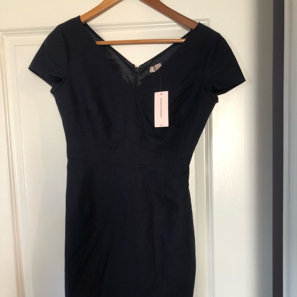 Banana Republic Navy Dress - Size 4P